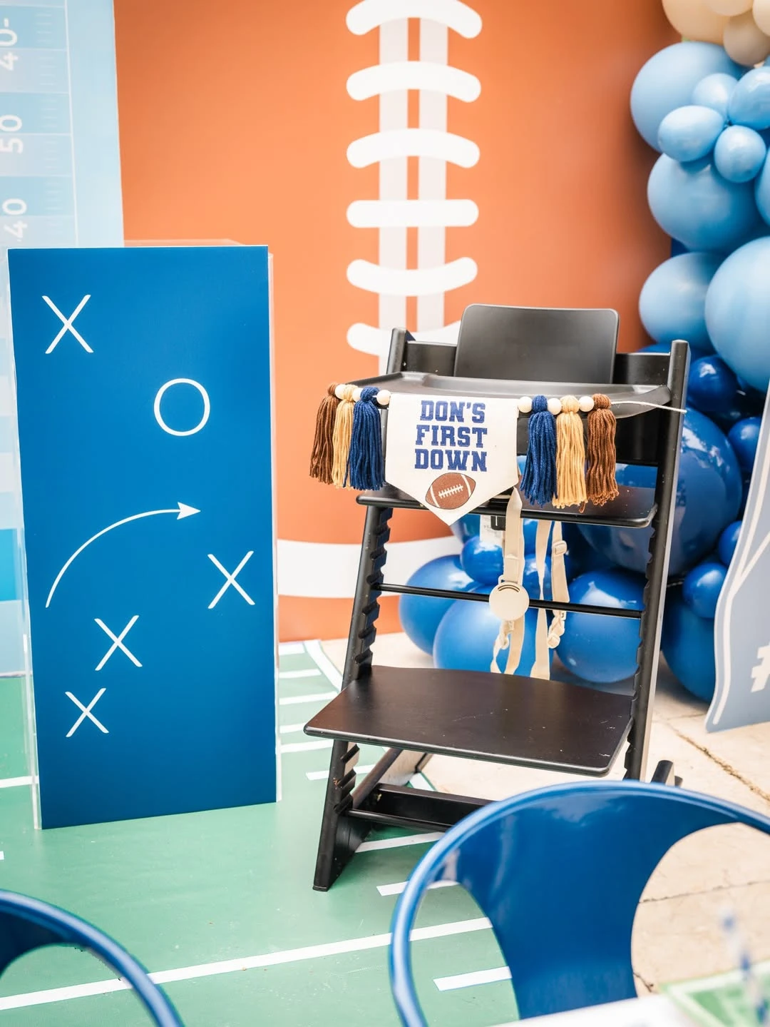 First Down Photo Station first year down football birthday
