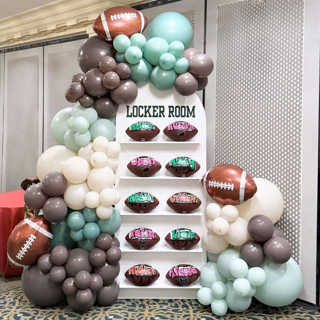 Custom Rookie Gear Station first year down football birthday