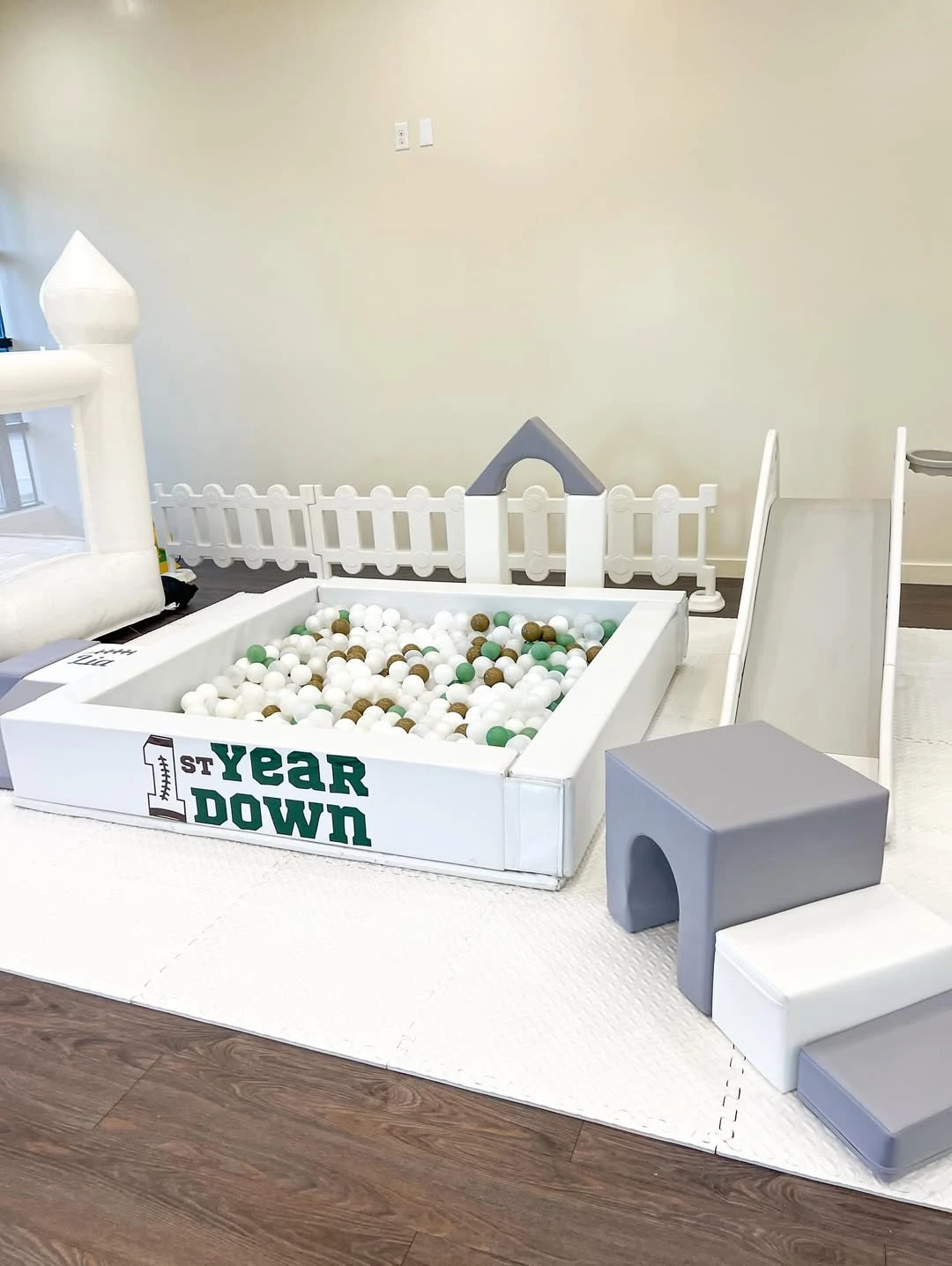 Rookie Training Camp Zone first year down football birthday