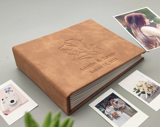 Embossed Instant Photo Albums grandpa fathers day gifts from kids