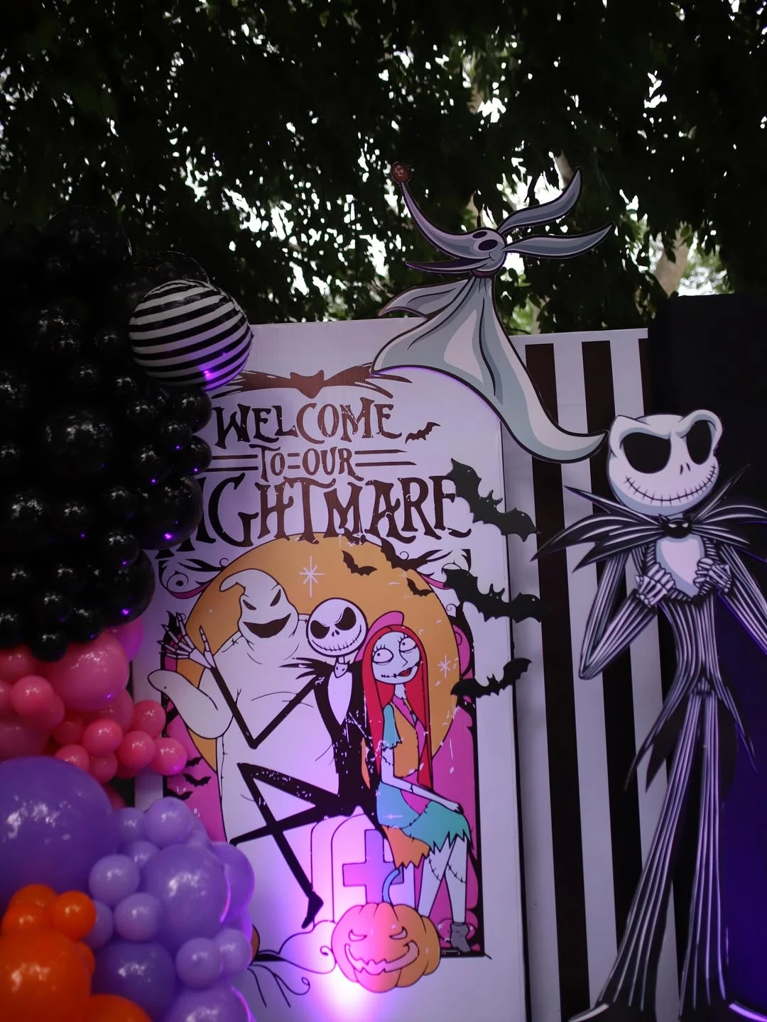 Nightmare Character Birthday Theme halloween birthday party for kids