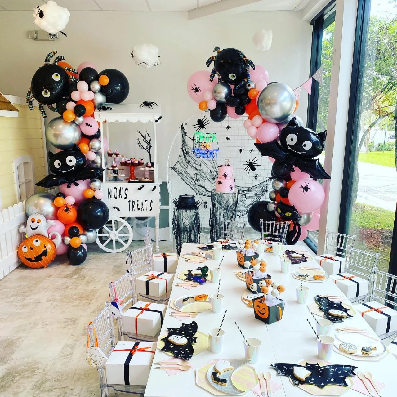 Pastel Halloween Birthday Mashup halloween birthday party for kids