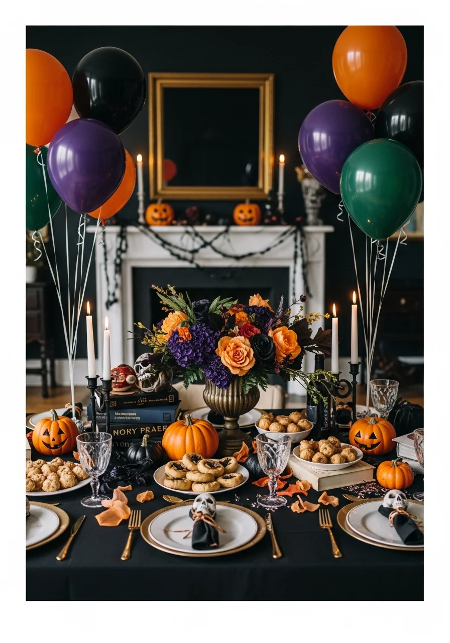 AI Idea 1 halloween house party