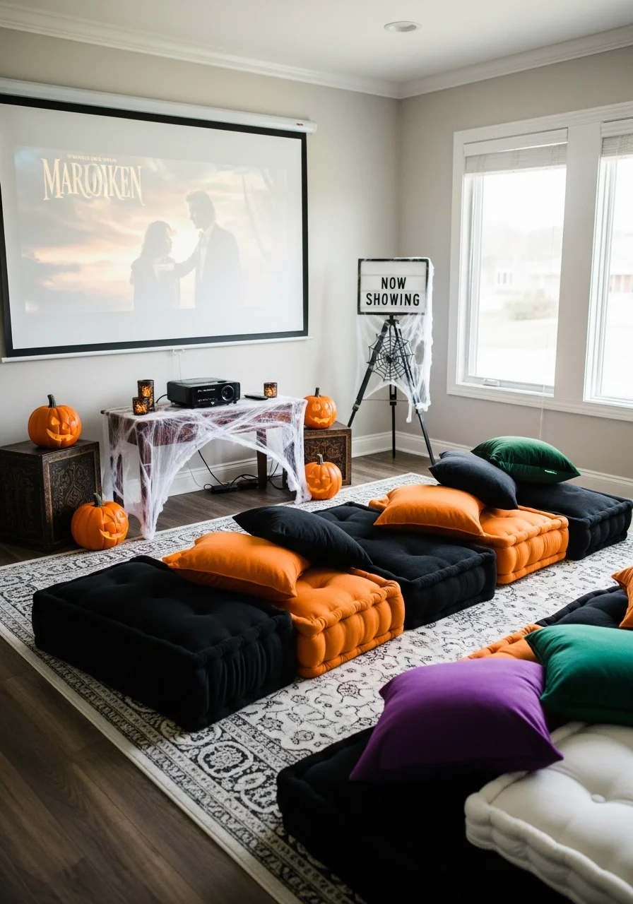 Midnight Cinema Lounge halloween house party