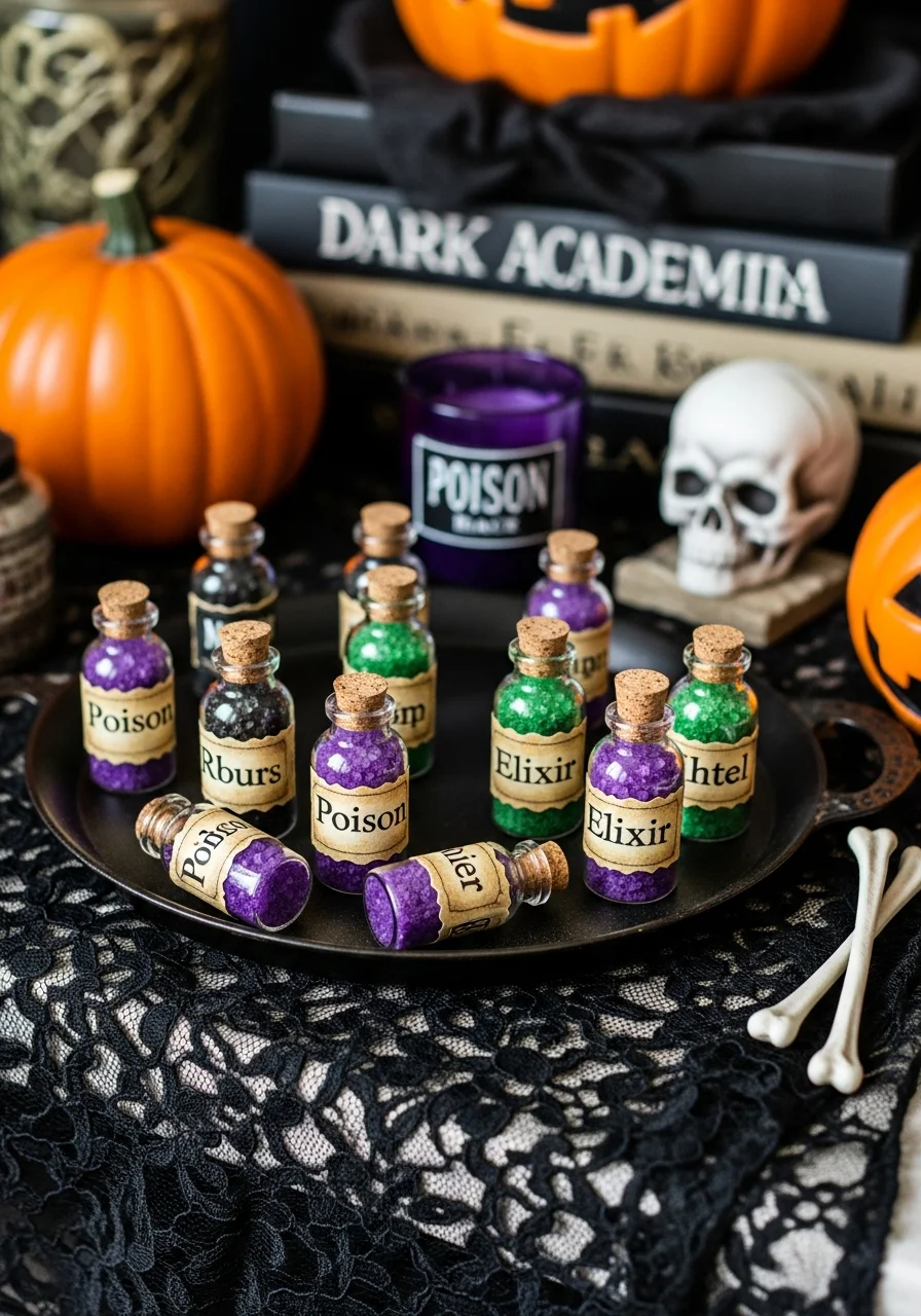 Miniature Elixir Vials halloween house party