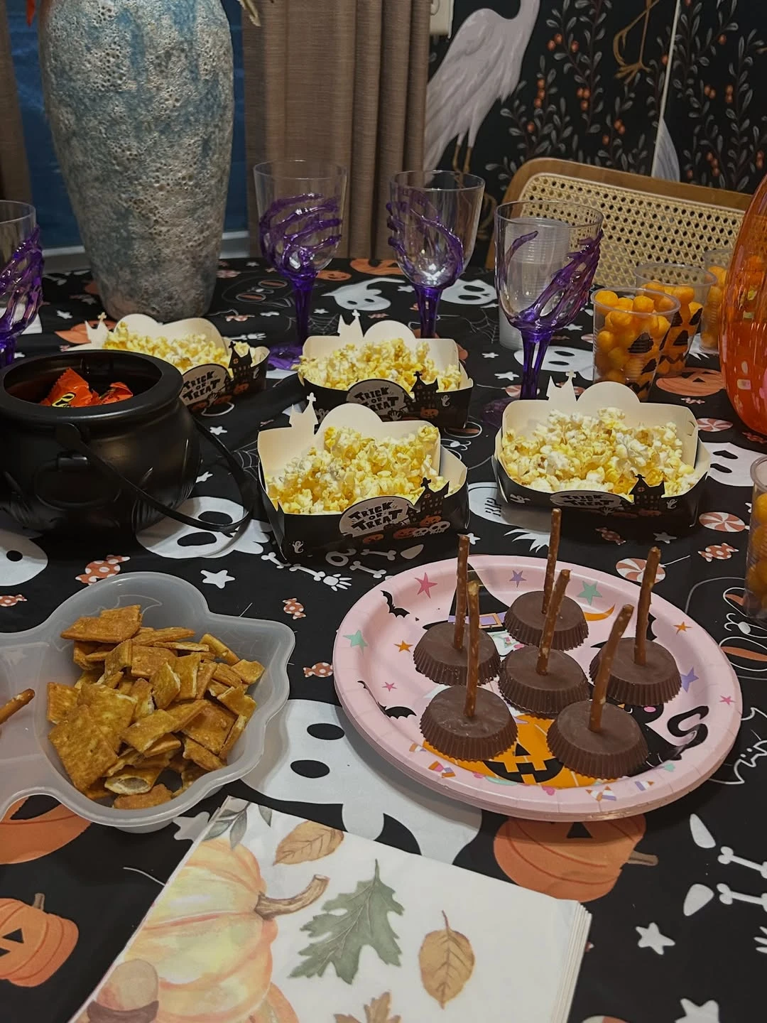 Classic Halloween Snack Station halloween house party