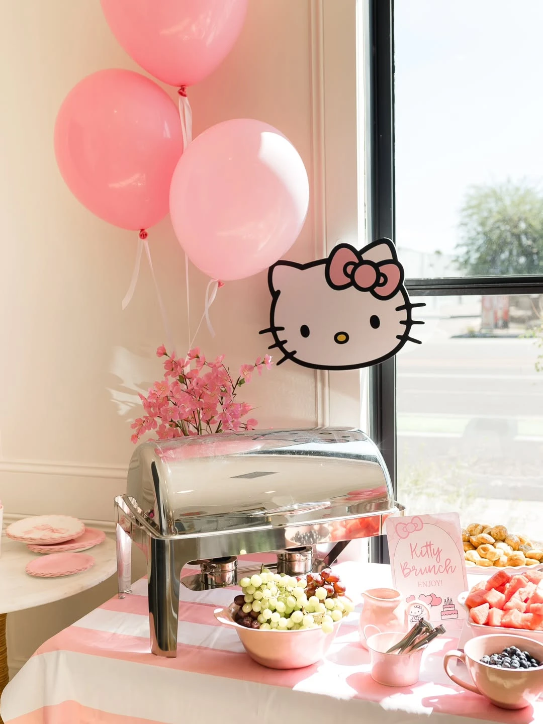 Host a Kitty Brunch hello kitty birthday party ideas
