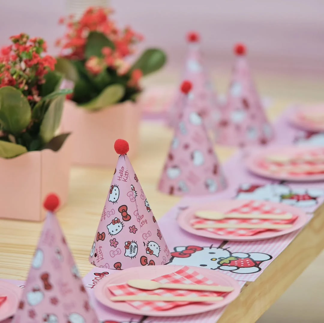 Garden Picnic Seating hello kitty birthday party ideas