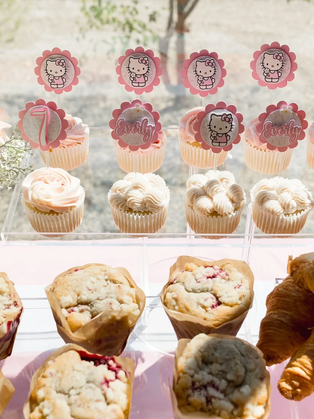 Personalized Character Toppers hello kitty birthday party ideas