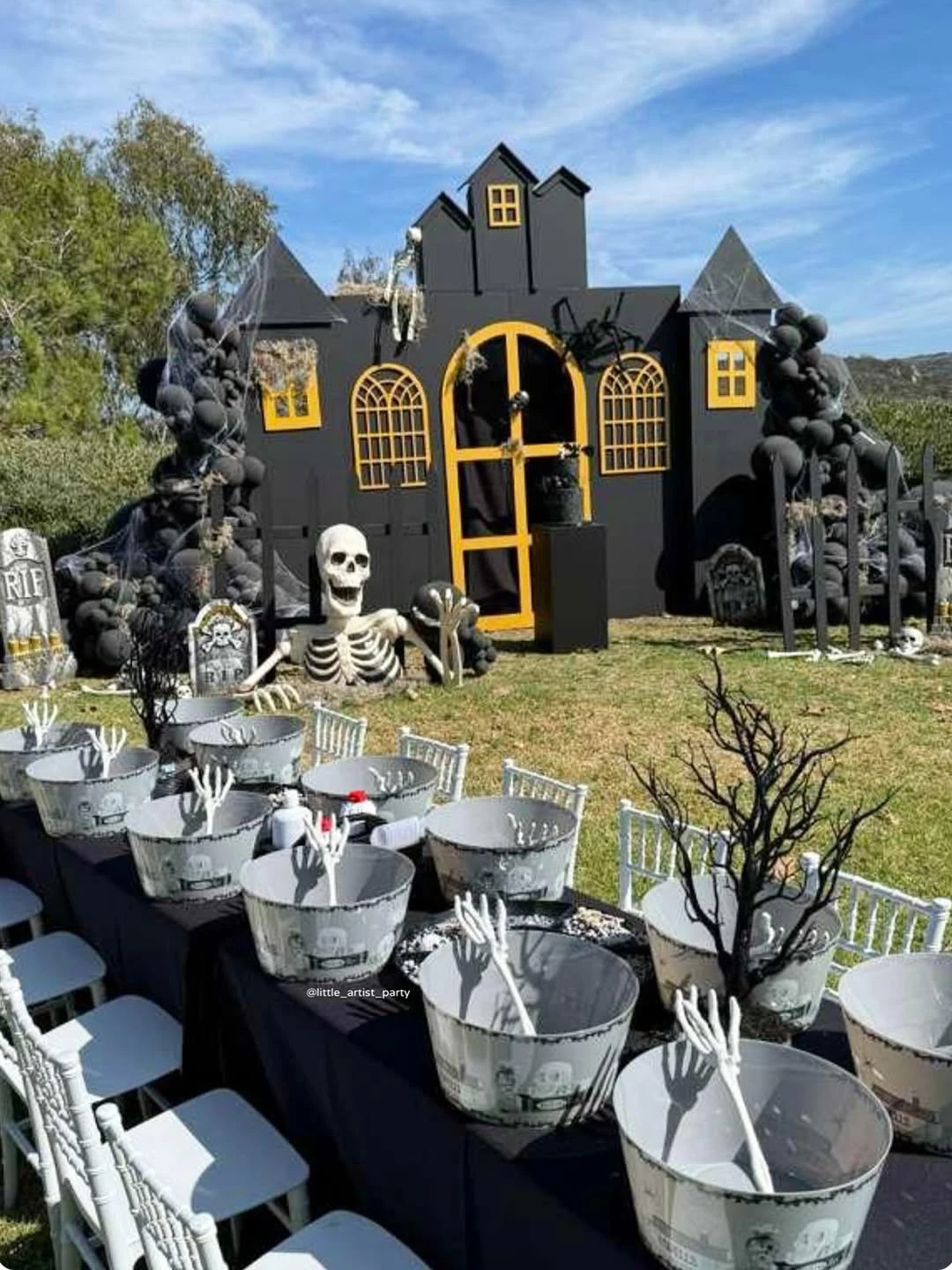 Haunted Mansion Focal Point kids halloween party