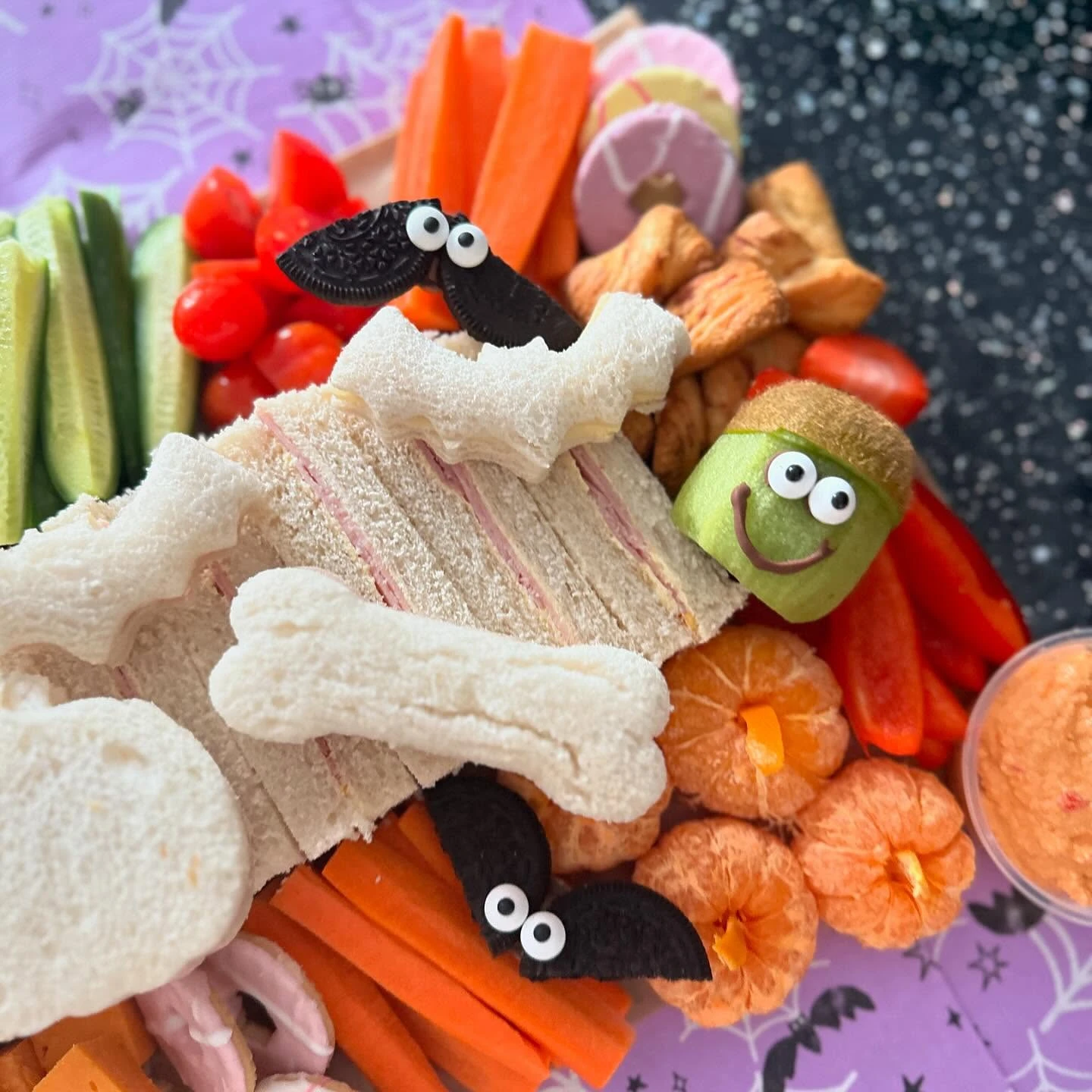 Themed Halloween Snack Board kids halloween party
