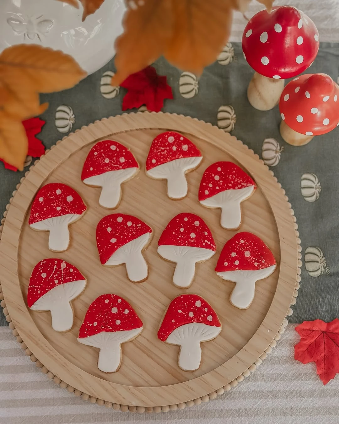 Whimsical Forest Cookies kids halloween party