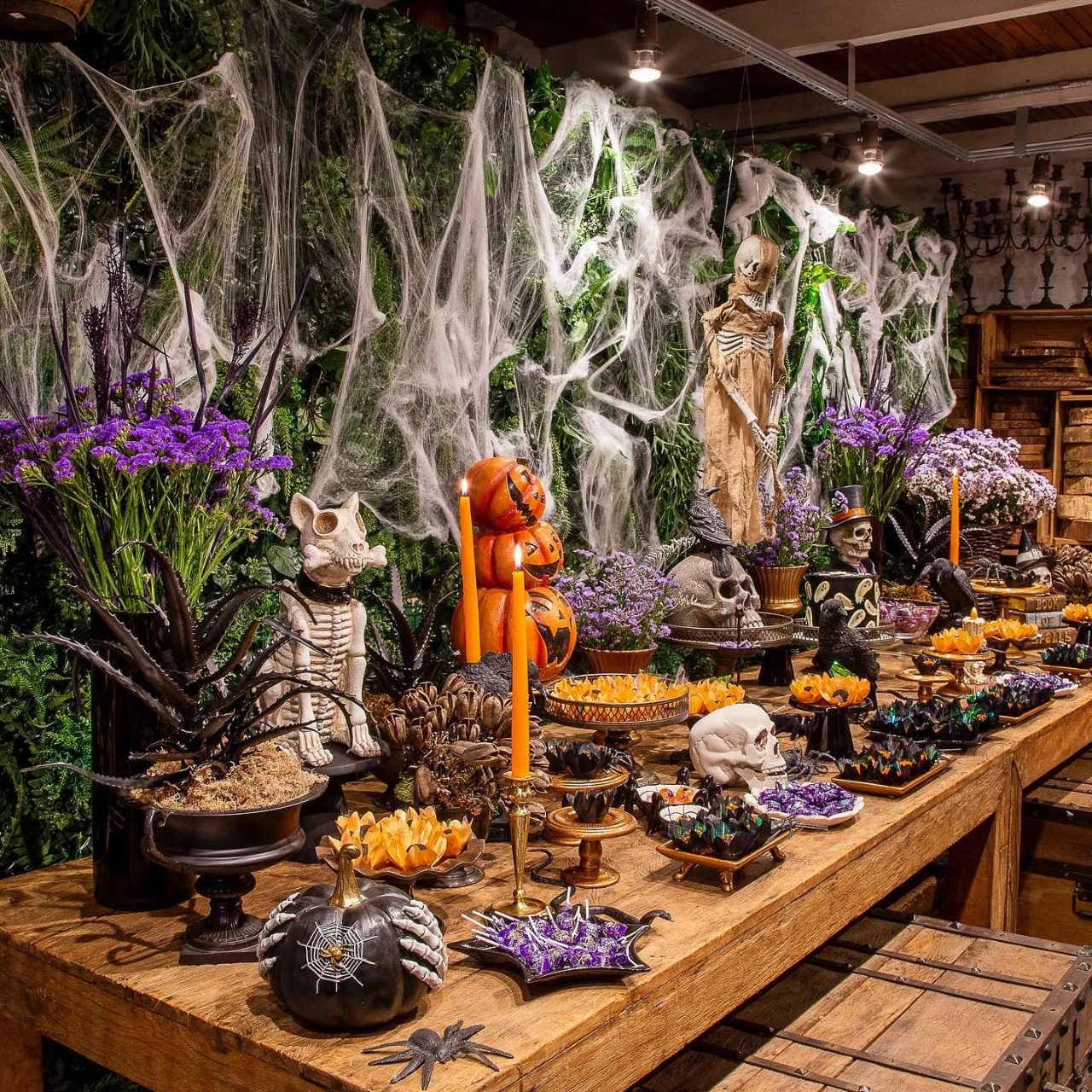 Vibrant Dessert Buffet kids halloween party