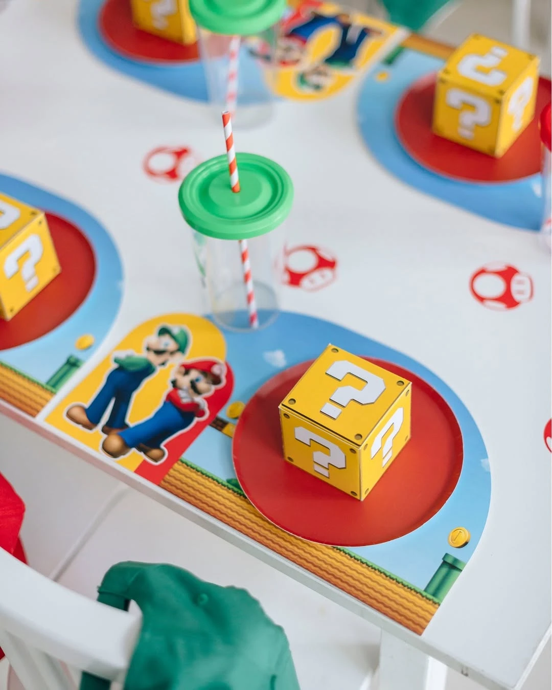 Mystery Box Favors mario birthday party ideas