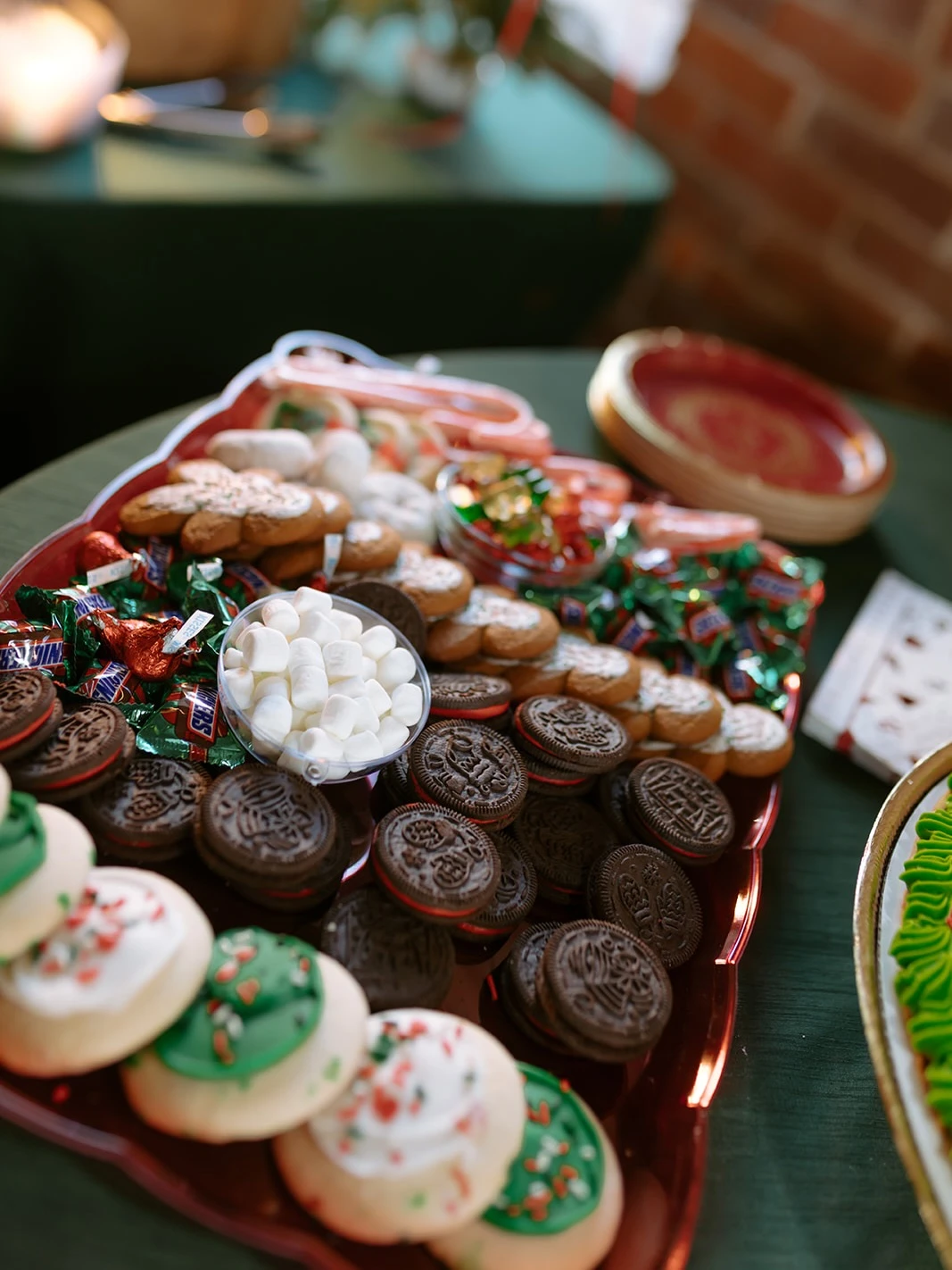Bountiful Holiday Cookie Trays merry little baby shower theme