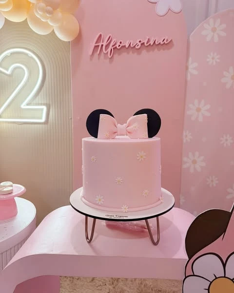 Daisy Themed Party Backdrop minnie mouse birthday party ideas