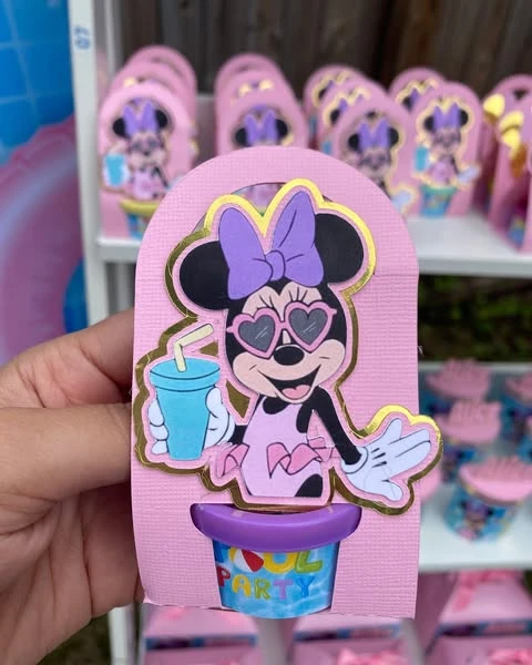 Pool Party Favor Kits minnie mouse birthday party ideas