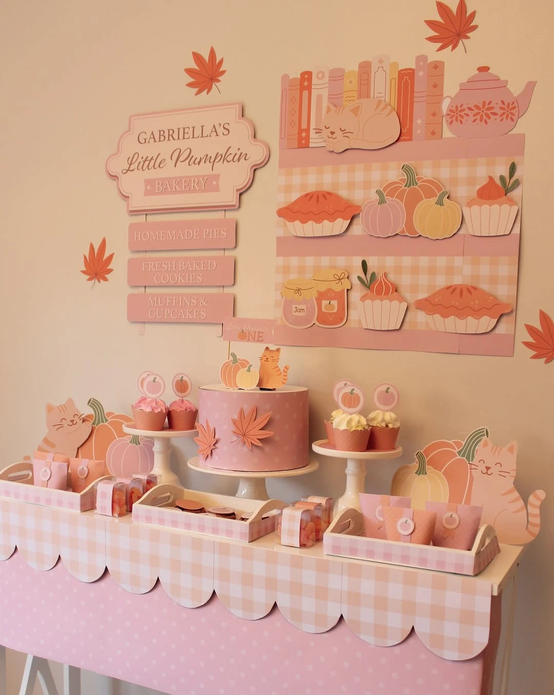 Little Pumpkin Bakery Station our little pumpkin is turning one