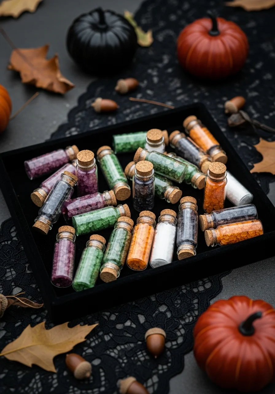 DIY Potion Ingredient Party Favors outdoor halloween party