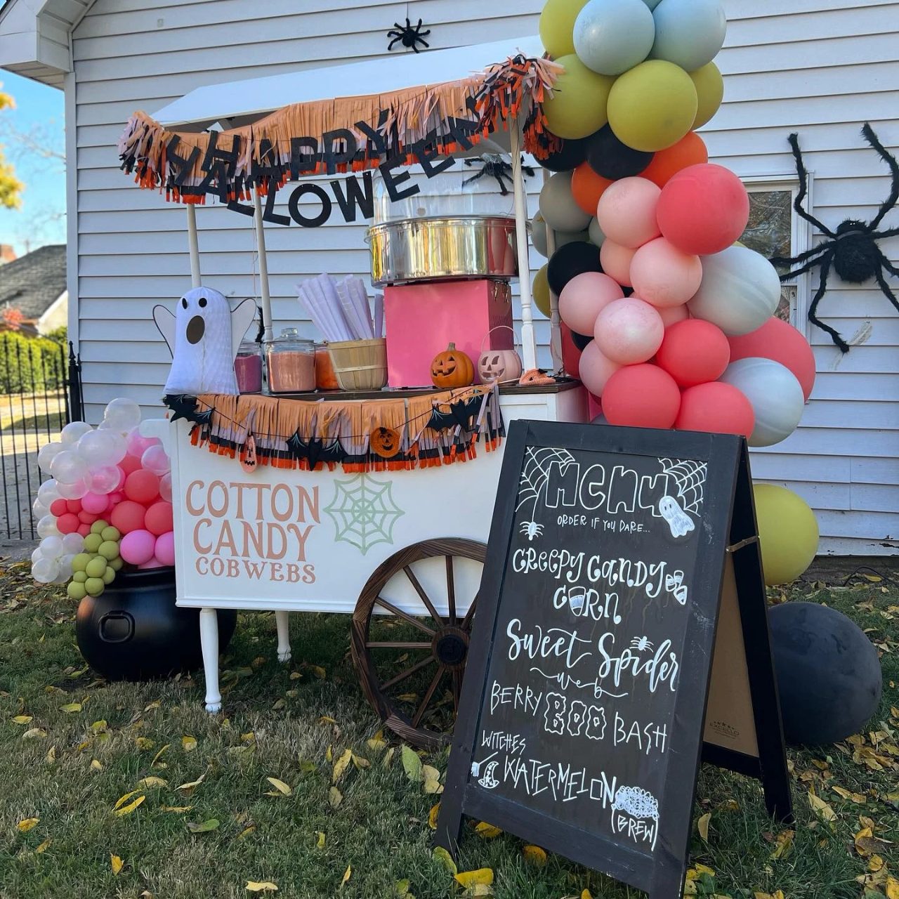 Mobile Concession Station outdoor halloween party