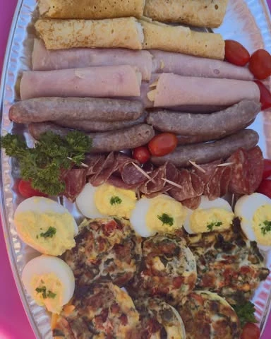 Savory Picnic Brunch Assortment picnic birthday party ideas