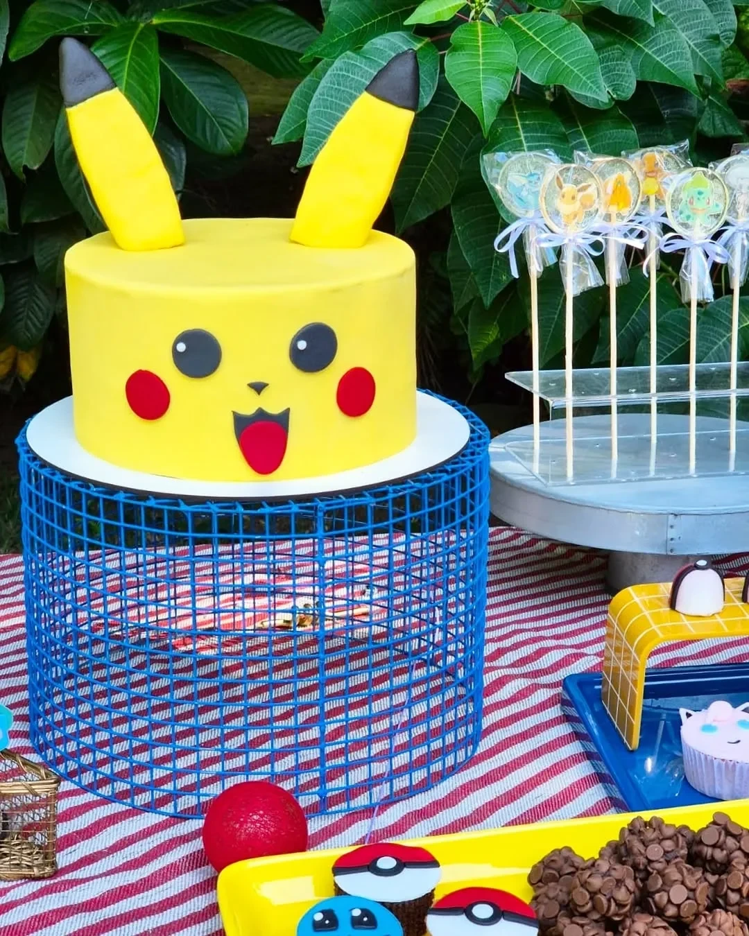 Pikachu Dessert Command Center Pokemon birthday party ideas