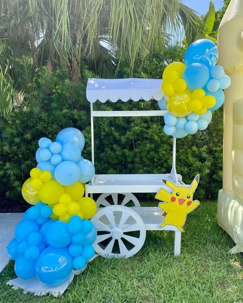 Mobile Character Snack Cart Pokemon birthday party ideas