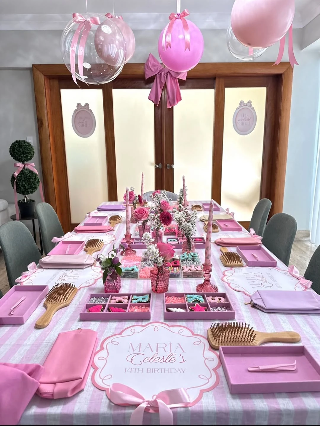 Custom Royal Accessory Stations princess birthday party