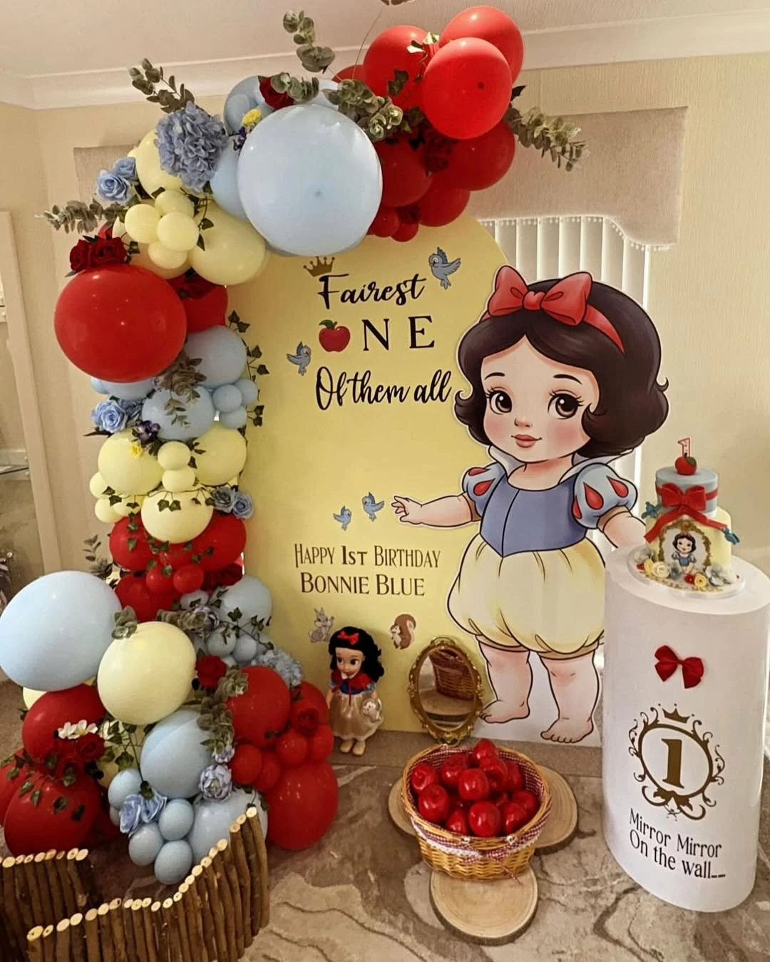 Custom Arched Focal Points princess birthday party