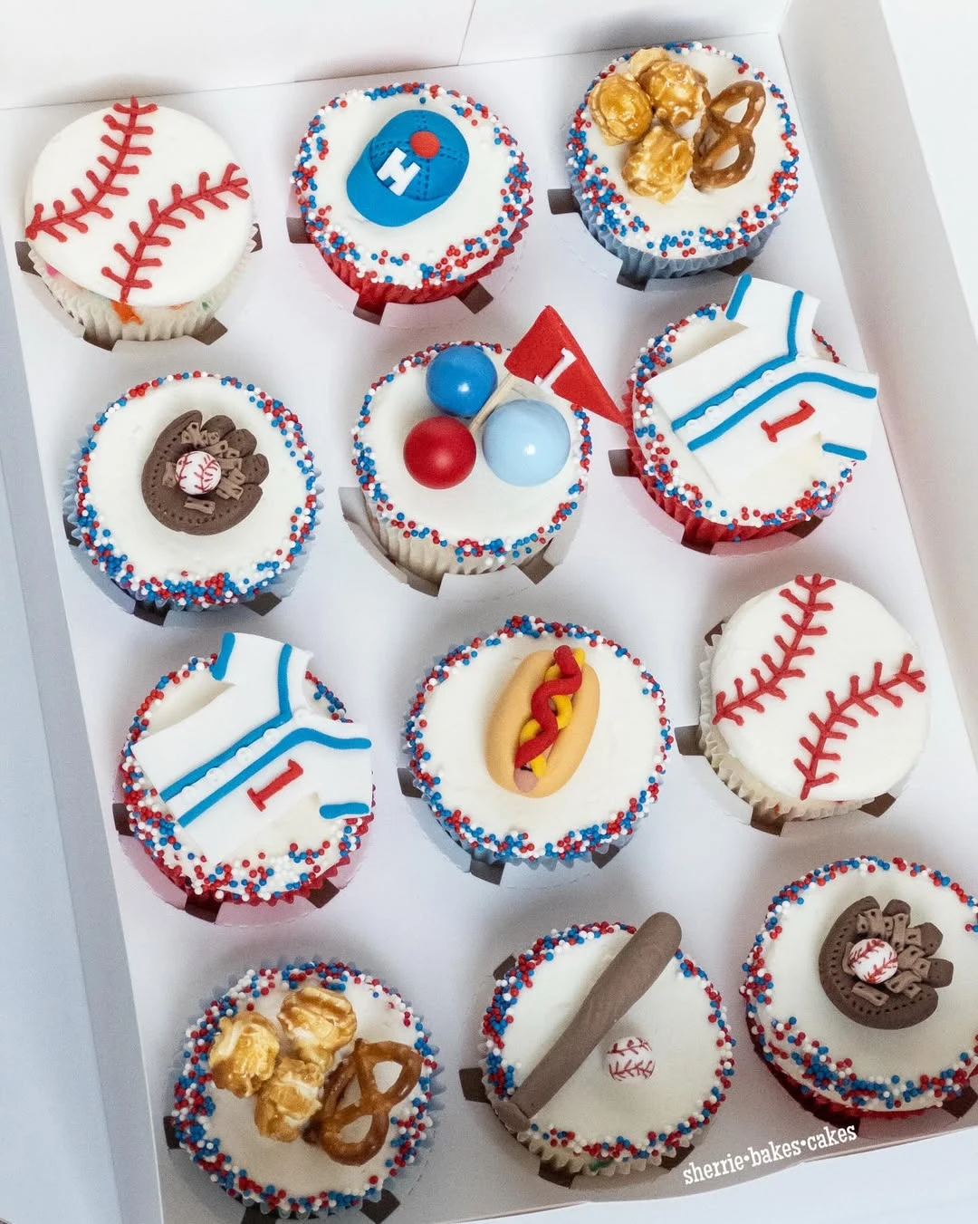 Stitched Baseball Smash Cakes rookie of the year first birthday ideas
