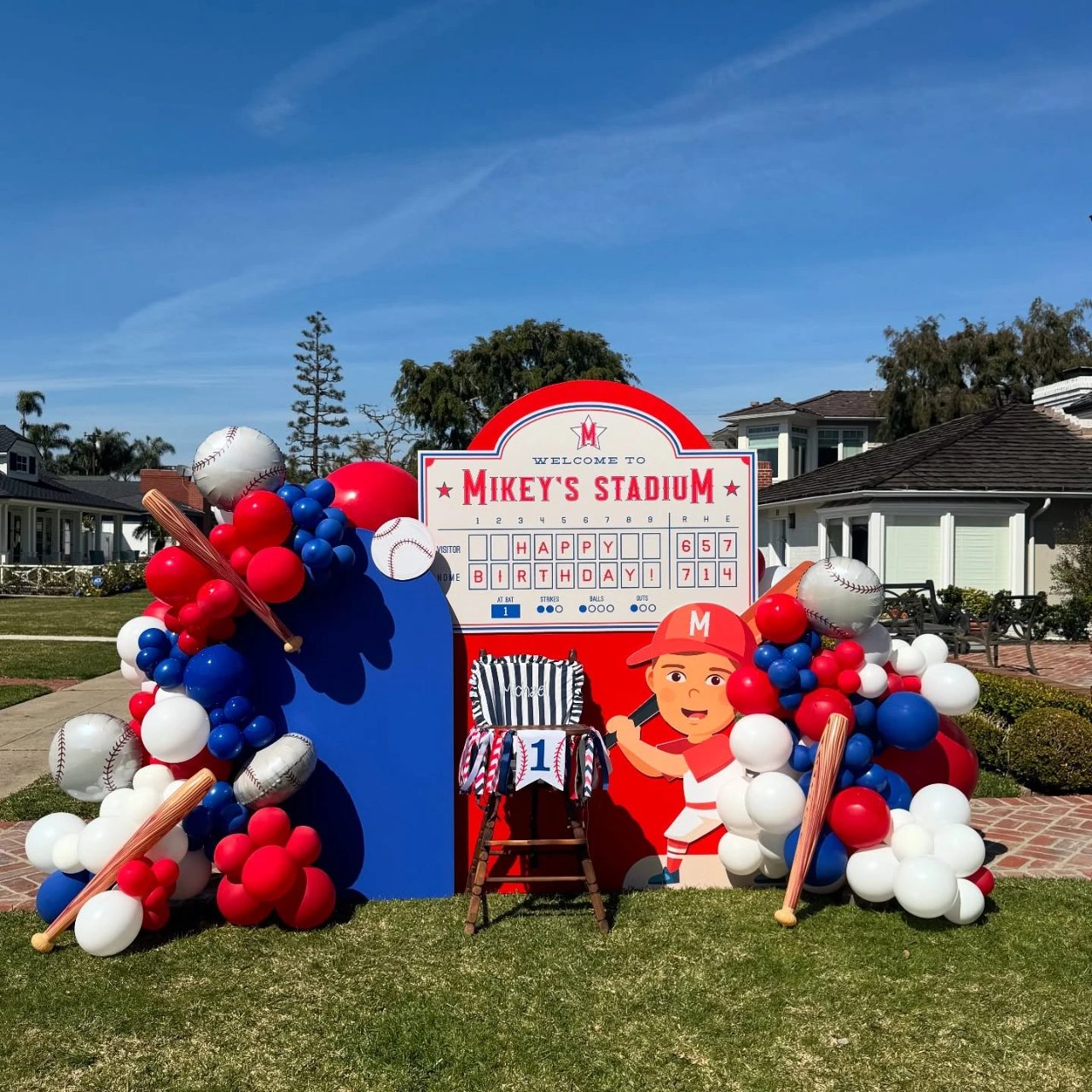 Stadium Gate Entrances rookie of the year first birthday ideas