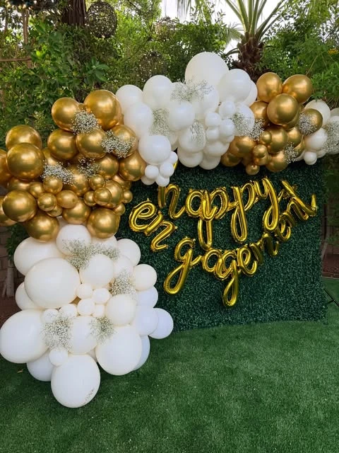 Garden Photo Nook small engagement party ideas