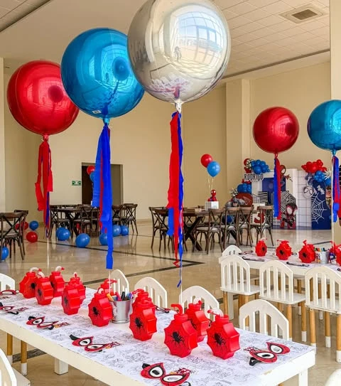 Interactive Coloring Stations spiderman birthday party ideas