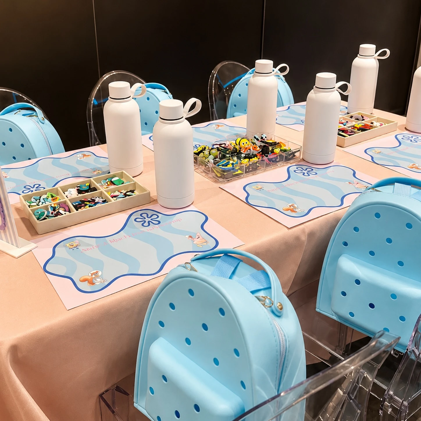 DIY Character Accessory Station spongebob birthday party