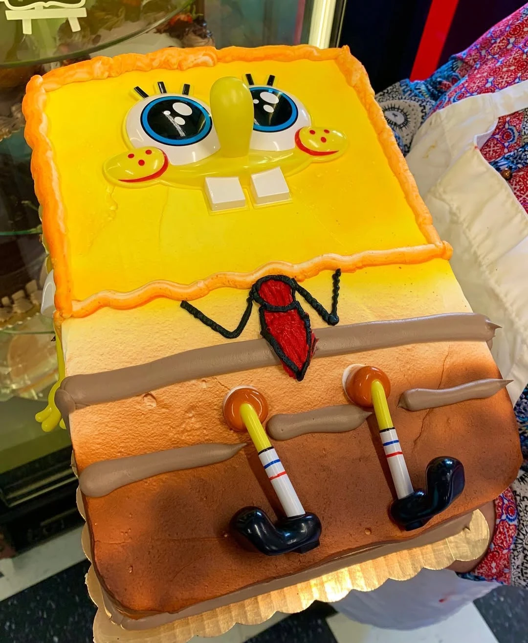 Sheet Cake Character Design spongebob birthday party