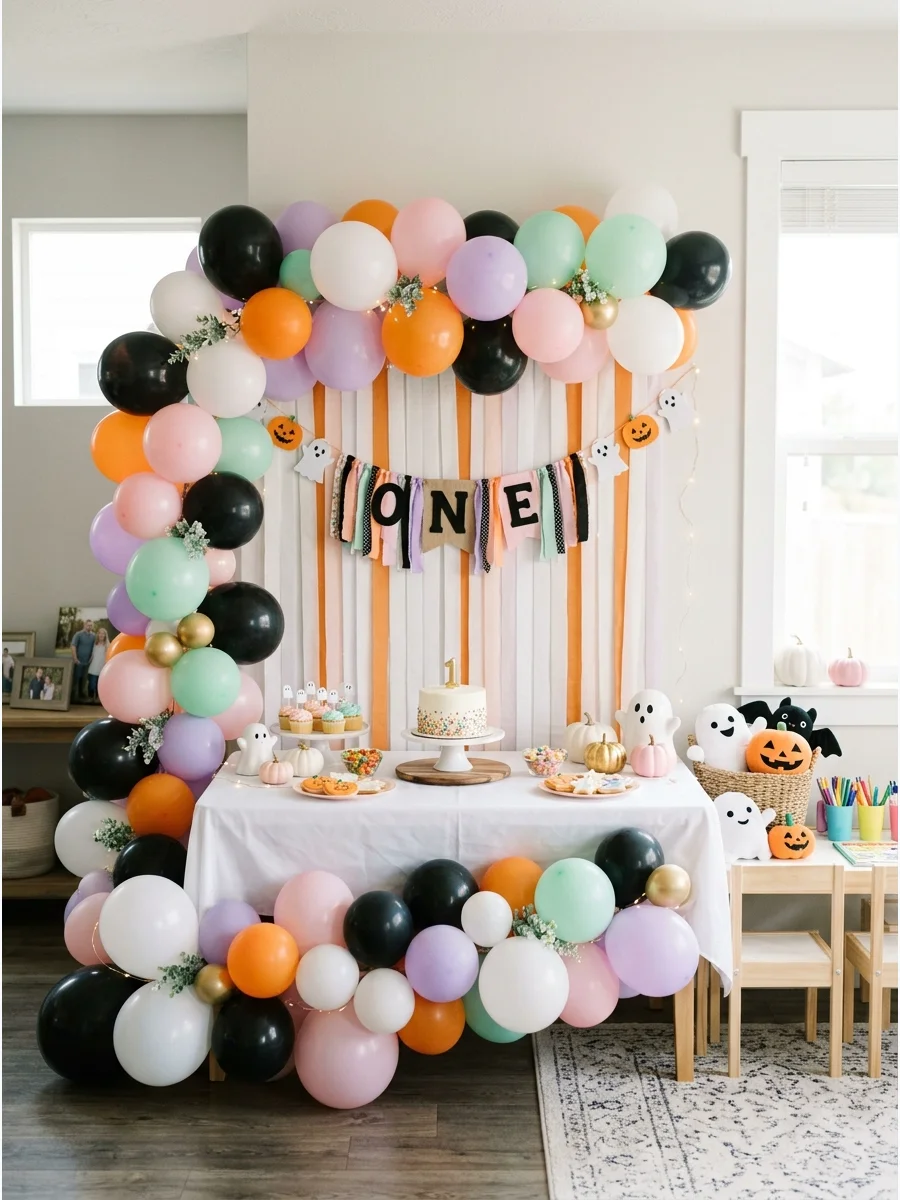 AI Idea 1 spooky one first birthday