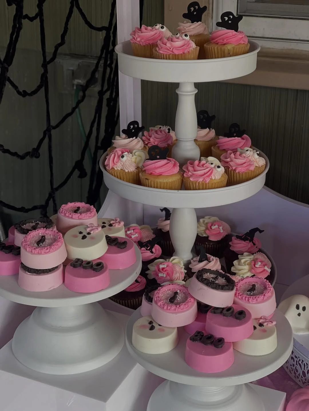Bite-Sized Ghost Snacks spooky one first birthday