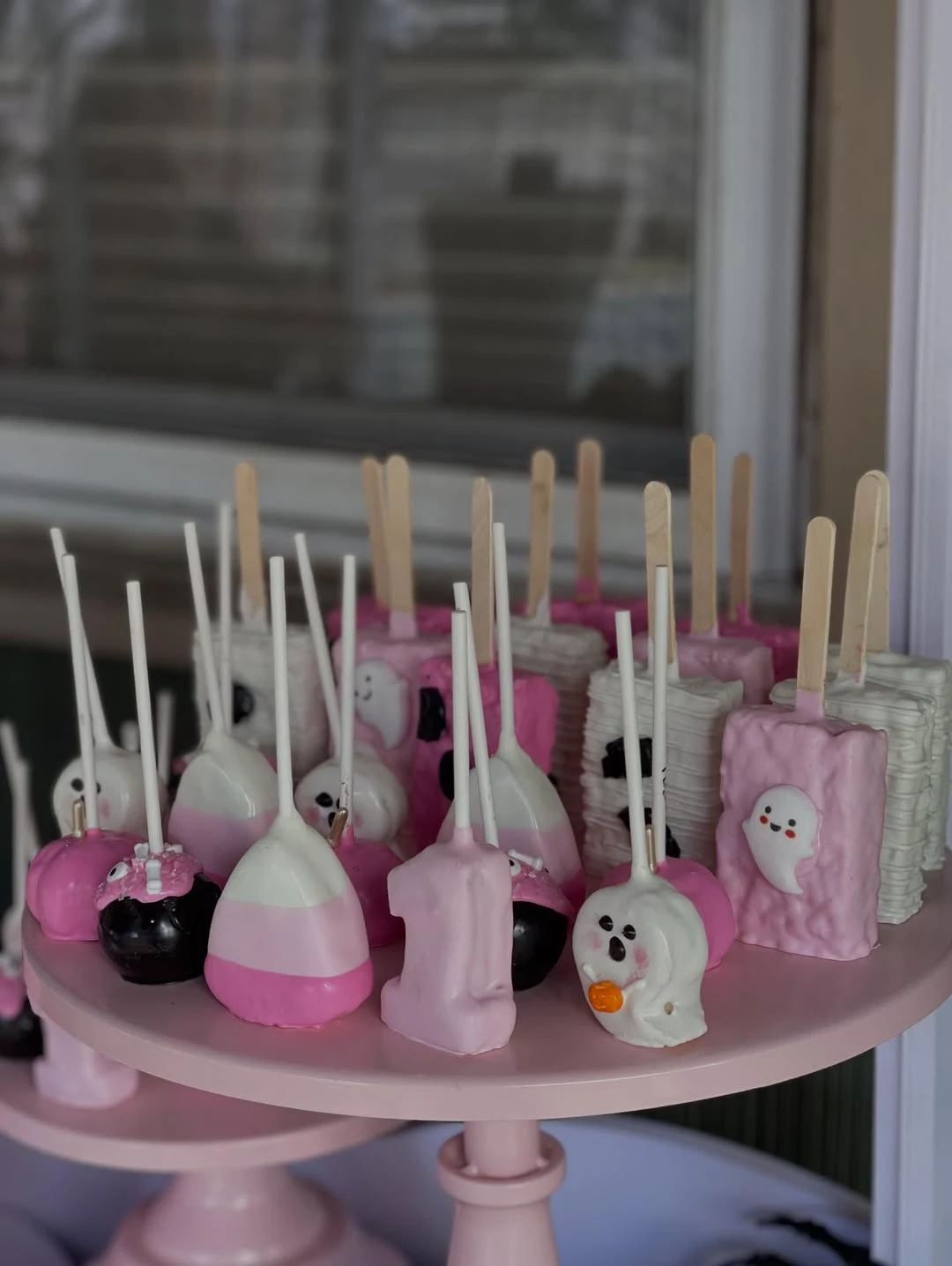 Bite-Sized Ghost Snacks spooky one first birthday
