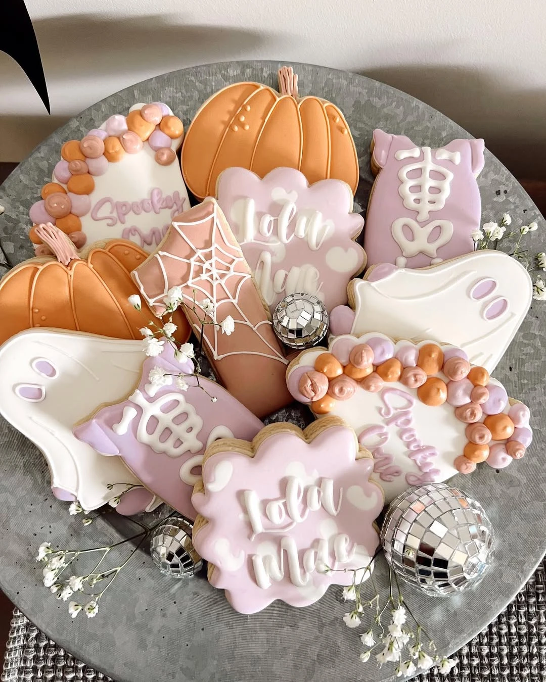 Pastel Ghost Treats spooky one first birthday