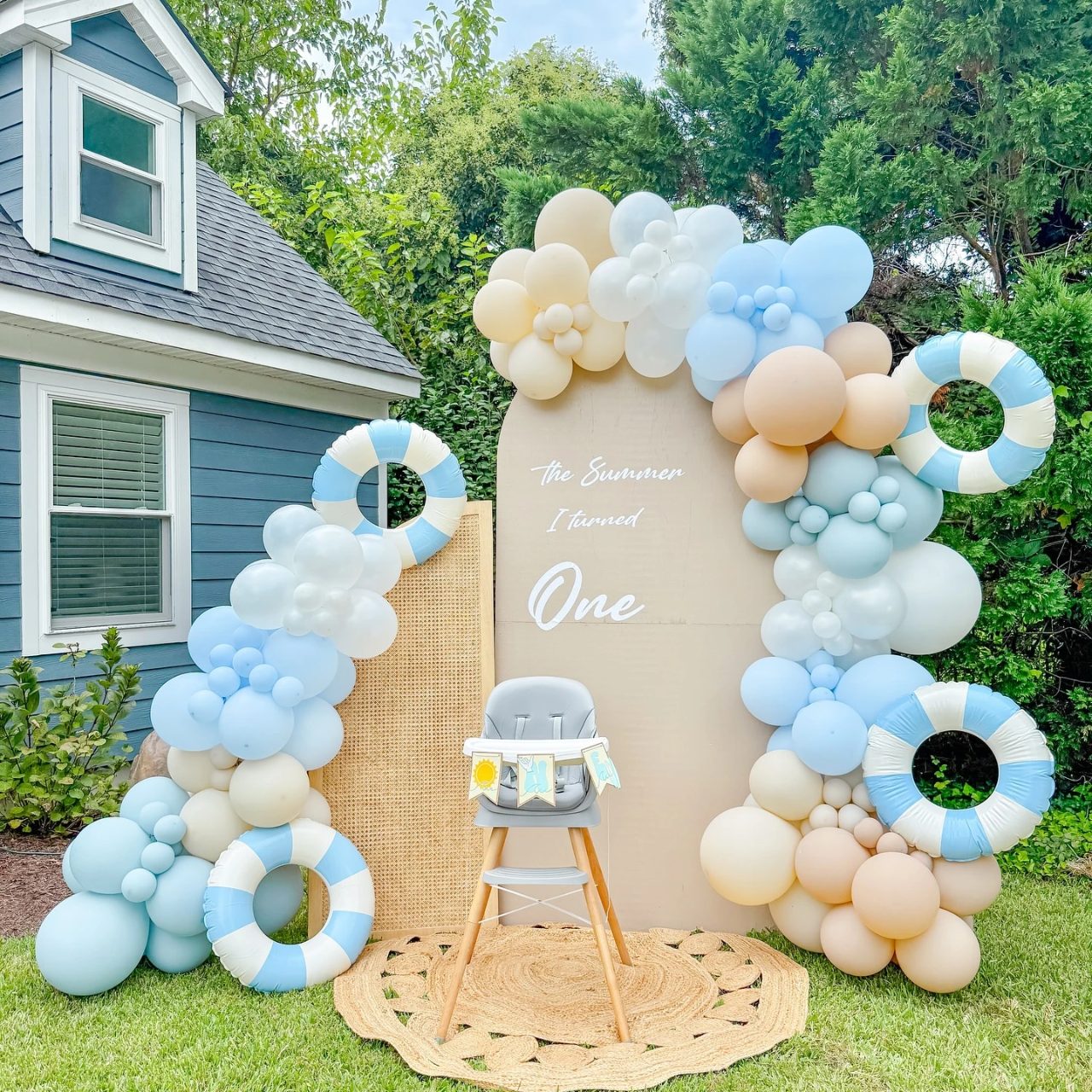 Nautical Photo Backdrops the summer i turned pretty birthday