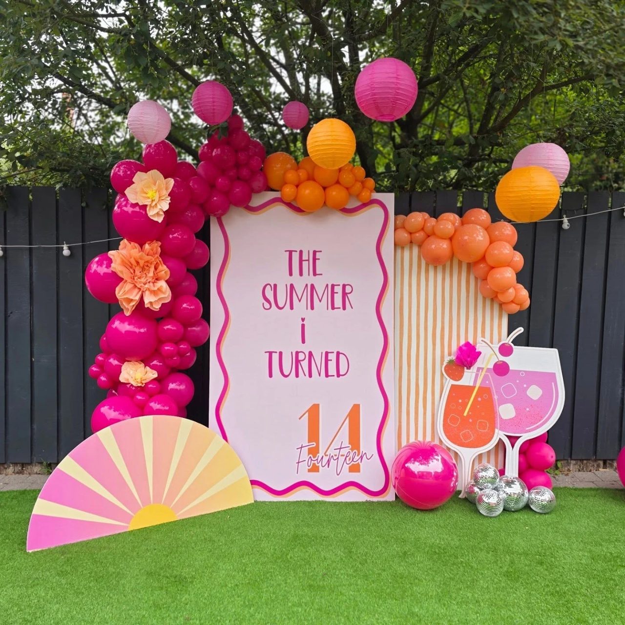 Iconic Book Cover Backdrop the summer i turned pretty birthday