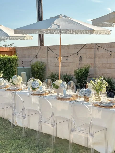 Cousins Beach Dining Decor the summer i turned pretty birthday
