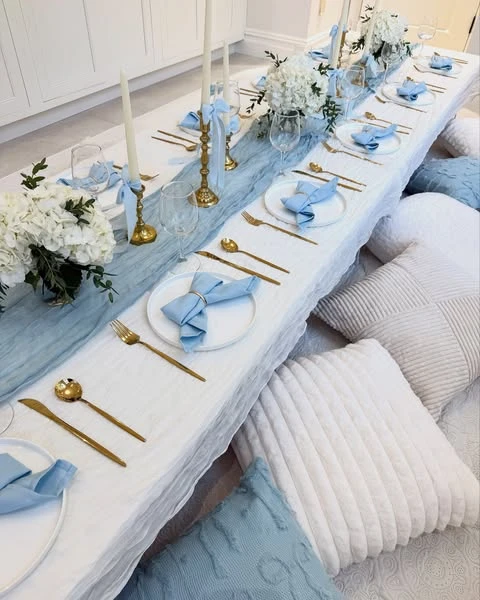 Coastal Low-Seating Tablescapes the summer i turned pretty birthday