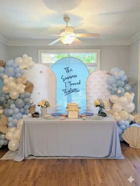 Indoor Focal Point Displays the summer i turned pretty birthday