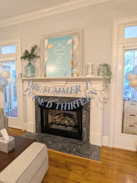 Indoor Focal Point Displays the summer i turned pretty birthday