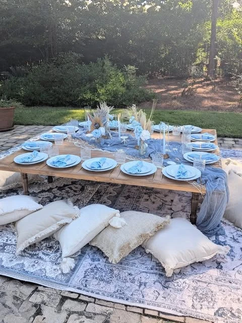 Coastal Picnic Tablescapes the summer i turned pretty birthday