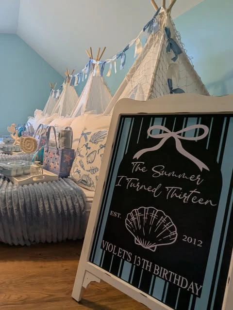 Nautical Indoor Camping Tents the summer i turned pretty birthday