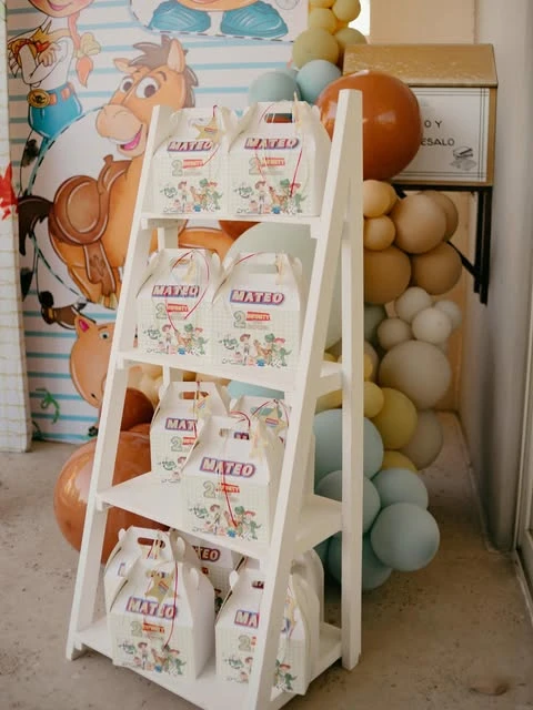 Personalized Gable Box Display toy story birthday party ideas