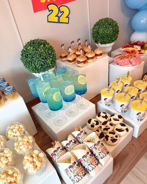 Cow-Print Snack Variety toy story birthday party ideas