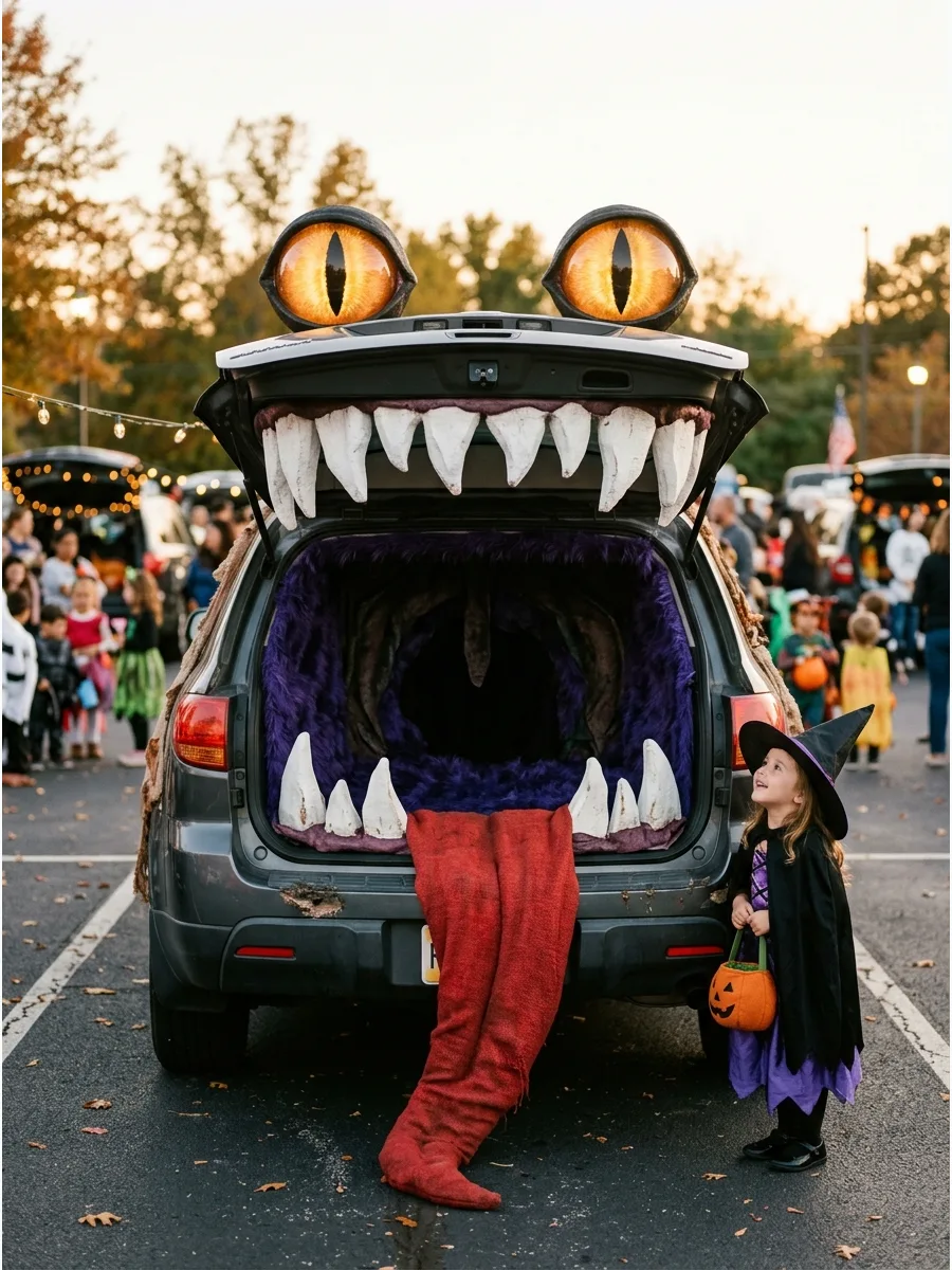 1. Giant Monster Mouth Trunk